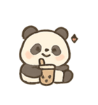 タピタピパンダ ごきげんタイム（個別スタンプ：17）