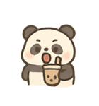 タピタピパンダ ごきげんタイム（個別スタンプ：22）