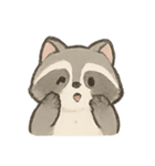 ふわふわロリーアライグマ（個別スタンプ：2）