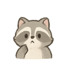 ふわふわロリーアライグマ（個別スタンプ：7）
