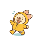 ミバ雨の日わくわく（個別スタンプ：12）