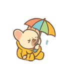 ミバ雨の日わくわく（個別スタンプ：14）