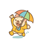 ミバ雨の日わくわく（個別スタンプ：16）