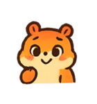 ドカンハムスター ムージー（個別スタンプ：3）
