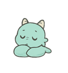 ちびグリーンドラゴン 表情パレード（個別スタンプ：19）
