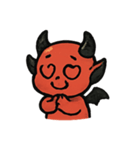 ちび悪魔ヘルキューティー（個別スタンプ：1）