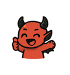 ちび悪魔ヘルキューティー（個別スタンプ：14）