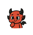 ちび悪魔ヘルキューティー（個別スタンプ：16）