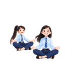 光の女神：精神的な滋養（個別スタンプ：4）