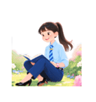 光の女神：精神的な滋養（個別スタンプ：13）