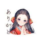 大正女学生の夏夜ロマン♡（個別スタンプ：3）