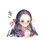 大正女学生の夏夜ロマン♡（個別スタンプ：20）