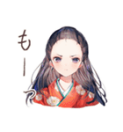 大正女学生の夏夜ロマン♡（個別スタンプ：26）