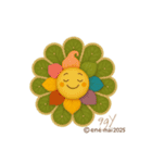 気分で使い分けできる花ぽよちゃん②PCCS（個別スタンプ：1）