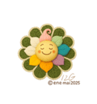 気分で使い分けできる花ぽよちゃん②PCCS（個別スタンプ：4）