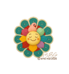 気分で使い分けできる花ぽよちゃん②PCCS（個別スタンプ：7）