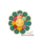 気分で使い分けできる花ぽよちゃん②PCCS（個別スタンプ：8）