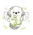 シーズー犬 2025 「天使ちゃん」（個別スタンプ：7）