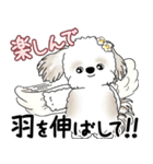 シーズー犬 2025 「天使ちゃん」（個別スタンプ：21）