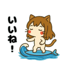 ねっ娘②【夏】.（個別スタンプ：24）
