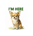 チワワ、chiwawa 2（個別スタンプ：6）