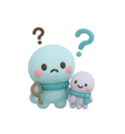 タコくんとぬいぐるみ リアクション編（個別スタンプ：10）