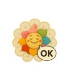 毎日によりそう＊花ぽよスタンプ（個別スタンプ：5）