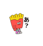 ジャンクフードが怒ってる！（個別スタンプ：5）
