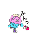 ジャンクフードが怒ってる！（個別スタンプ：34）