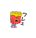 ジャンクフードが怒ってる！（個別スタンプ：40）
