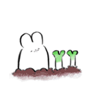 うさぎの造形した何か（個別スタンプ：27）