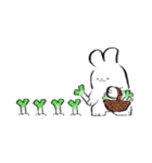 うさぎの造形した何か（個別スタンプ：30）