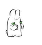 うさぎの造形した何か（個別スタンプ：37）