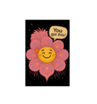 花ぽよちゃん 花火②うまくいく！（個別スタンプ：3）