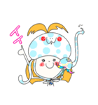 ぐじらこさんのハルハル(クラゲver.)（個別スタンプ：1）