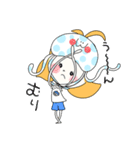 ぐじらこさんのハルハル(クラゲver.)（個別スタンプ：6）