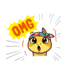 可愛いヘビスタンプ 巳年専用スタンプ（個別スタンプ：2）
