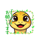 可愛いヘビスタンプ 巳年専用スタンプ（個別スタンプ：8）