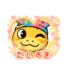 可愛いヘビスタンプ 巳年専用スタンプ（個別スタンプ：13）