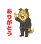 ラフ・コリーの喜怒哀楽スタンプ（個別スタンプ：5）