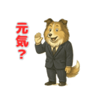 ラフ・コリーの喜怒哀楽スタンプ（個別スタンプ：6）