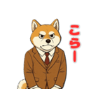秋田犬の喜怒哀楽スタンプ（個別スタンプ：2）
