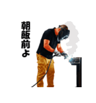 工場のイケオジ 02（個別スタンプ：23）
