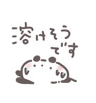 サマーなパンダ【夏の敬語あいさつ】（個別スタンプ：8）