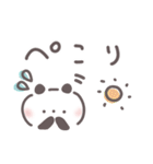 サマーなパンダ【夏の敬語あいさつ】（個別スタンプ：14）