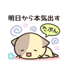 ずっと使えるカフェオレねこの夏スタンプ（個別スタンプ：33）