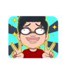 爆笑男子の日常2（個別スタンプ：4）