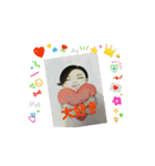 笑顔のすてきなおねえさん（個別スタンプ：15）