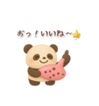 オカリナ大好き✨パンダちゃん（個別スタンプ：12）