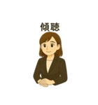 セミナー講師のcuteすぎちゃうスタンプ（個別スタンプ：22）